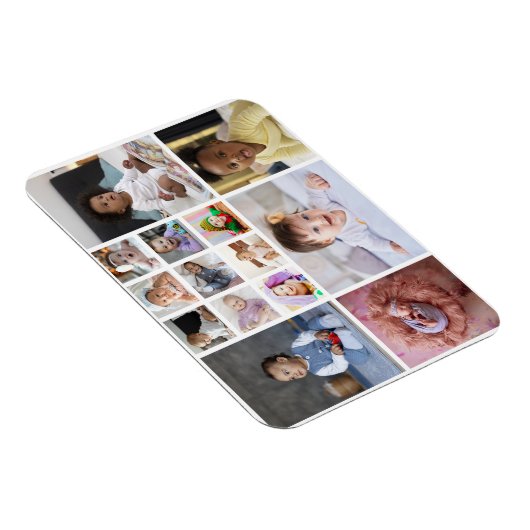 Entwerfen Sie Ihre eigene 14 FotoCollage Magnet (Rechte Seite)