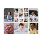 Entwerfen Sie Ihre eigene 14 FotoCollage Magnet (Horizontal)