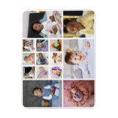 Entwerfen Sie Ihre eigene 14 FotoCollage Magnet (Vertikal)