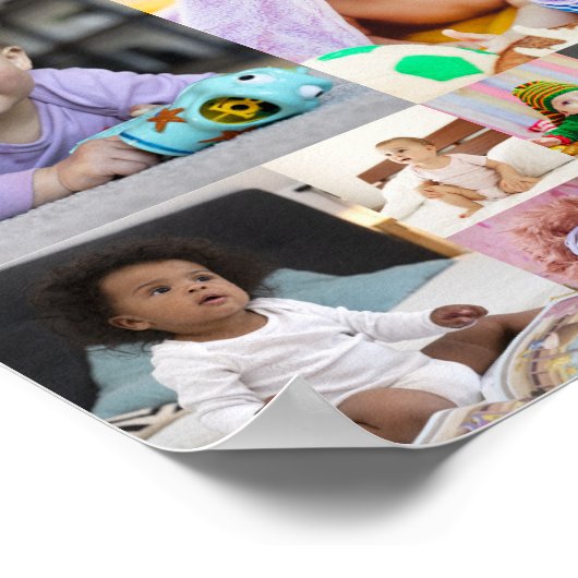 Entwerfen Sie Ihre eigene 14 FotoCollage Poster (Ecke)