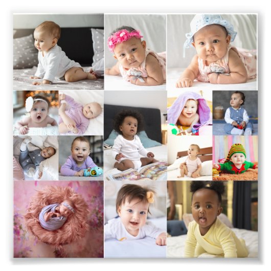 Entwerfen Sie Ihre eigene 15 FotoCollage Fotodruck (Vorne)