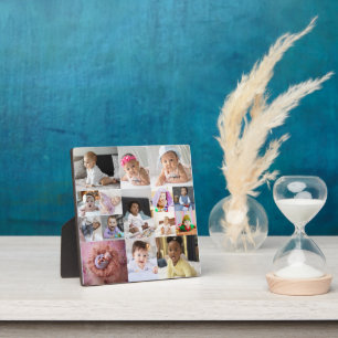 Entwerfen Sie Ihre eigene 15 FotoCollage Fotoplatte