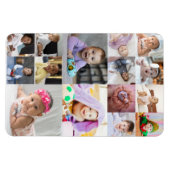 Entwerfen Sie Ihre eigene 15 FotoCollage Magnet (Horizontal)