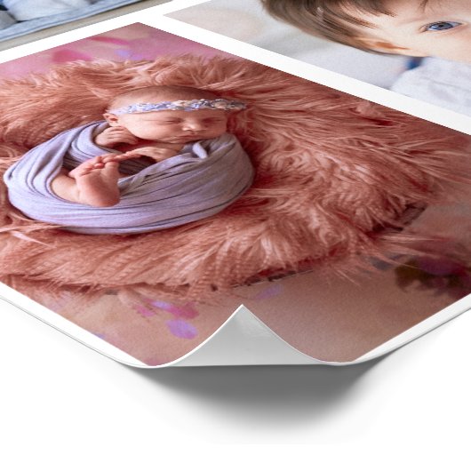 Entwerfen Sie Ihre eigene 15 FotoCollage Poster (Ecke)