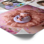 Entwerfen Sie Ihre eigene 15 FotoCollage Poster (Ecke)