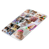 Entwerfen Sie Ihre eigene 16 FotoCollage Magnet (Linke Seite)