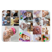 Entwerfen Sie Ihre eigene 16 FotoCollage Magnet (Horizontal)