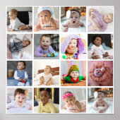 Entwerfen Sie Ihre eigene 16 FotoCollage Poster (Vorne)