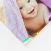 Entwerfen Sie Ihre eigene 17 FotoCollage Fleecedecke (Ecke)