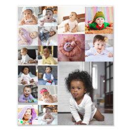 Entwerfen Sie Ihre eigene 17 FotoCollage Fotodruck