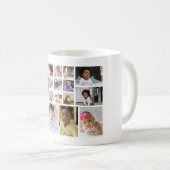 Entwerfen Sie Ihre eigene 17 FotoCollage Kaffeetasse (VorderseiteRechts)