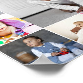 Entwerfen Sie Ihre eigene 17 FotoCollage Poster (Ecke)