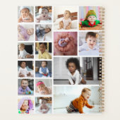 Entwerfen Sie Ihre eigene 18 FotoCollage Planer (Rückseite)