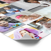 Entwerfen Sie Ihre eigene 18 FotoCollage Poster (Ecke)