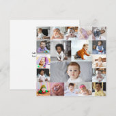 Entwerfen Sie Ihre eigene 19 FotoCollage (Vorne/Hinten)