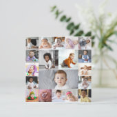 Entwerfen Sie Ihre eigene 19 FotoCollage (Stehend Vorderseite)