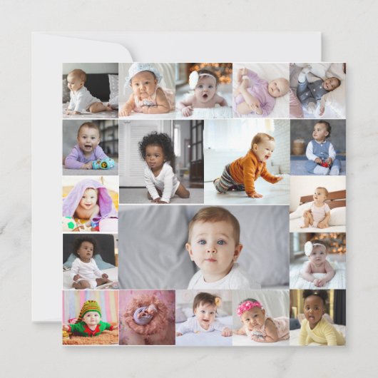 Entwerfen Sie Ihre eigene 19 FotoCollage (Vorderseite)