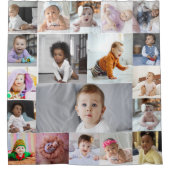 Entwerfen Sie Ihre eigene 19 FotoCollage Duschvorhang (Vorderseite)