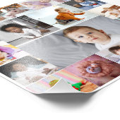 Entwerfen Sie Ihre eigene 19 FotoCollage Fotodruck (Ecke)
