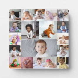 Entwerfen Sie Ihre eigene 19 FotoCollage Fotoplatte