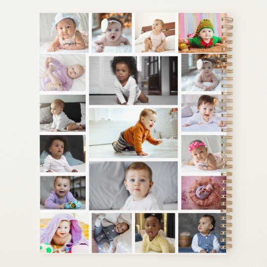 Entwerfen Sie Ihre eigene 19 FotoCollage Planer (Rückseite)