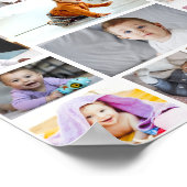 Entwerfen Sie Ihre eigene 19 FotoCollage Poster (Ecke)
