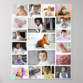 Entwerfen Sie Ihre eigene 19 FotoCollage Poster (Vorne)