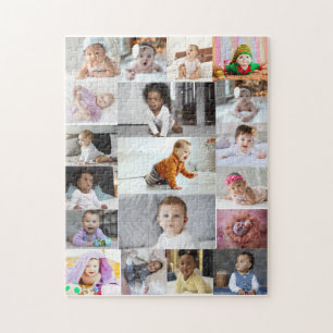 Entwerfen Sie Ihre eigene 19 FotoCollage Puzzle