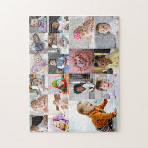 Entwerfen Sie Ihre eigene 19 FotoCollage Puzzle