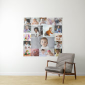 Entwerfen Sie Ihre eigene 19 FotoCollage Wandteppich (Beispiel)