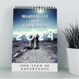 Entwerfen Sie Ihre eigene 2024 Foto Friends Travel Kalender