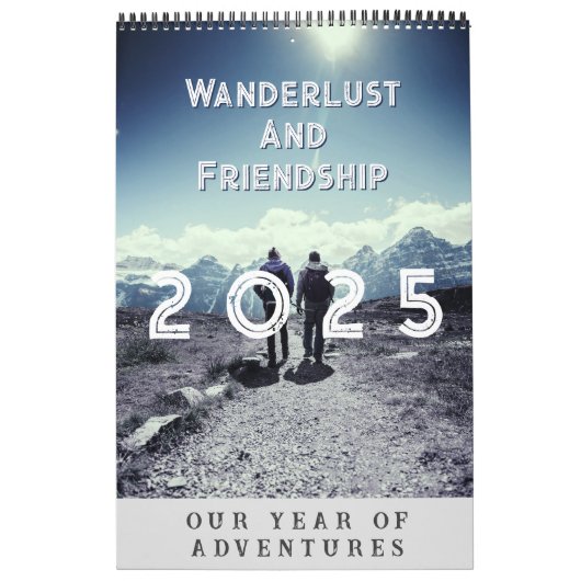 Entwerfen Sie Ihre eigene 2025 Foto Friends Travel Kalender (Titelbild)