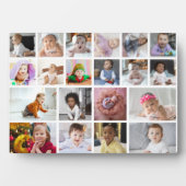 Entwerfen Sie Ihre eigene 20 FotoCollage Fotoplatte (Vorderseite)