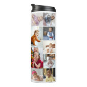Entwerfen Sie Ihre eigene 20 FotoCollage Thermosbecher (Nach rechts gedreht)