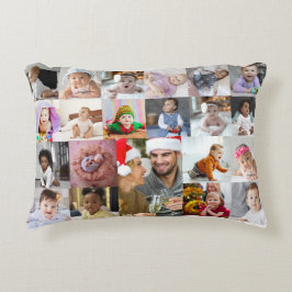 Entwerfen Sie Ihre eigene 21 FotoCollage Dekokissen