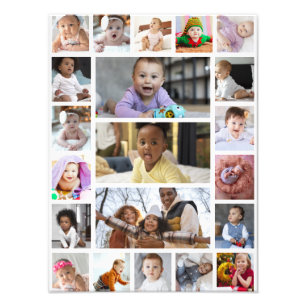 Entwerfen Sie Ihre eigene 21 FotoCollage Fotodruck