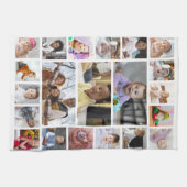 Entwerfen Sie Ihre eigene 21 FotoCollage Geschirrtuch (Horizontal)