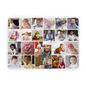 Entwerfen Sie Ihre eigene 21 FotoCollage Magnet (Horizontal)