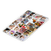 Entwerfen Sie Ihre eigene 21 FotoCollage Magnet (Linke Seite)