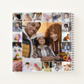 Entwerfen Sie Ihre eigene 21 FotoCollage Notizblock (Rückseite)