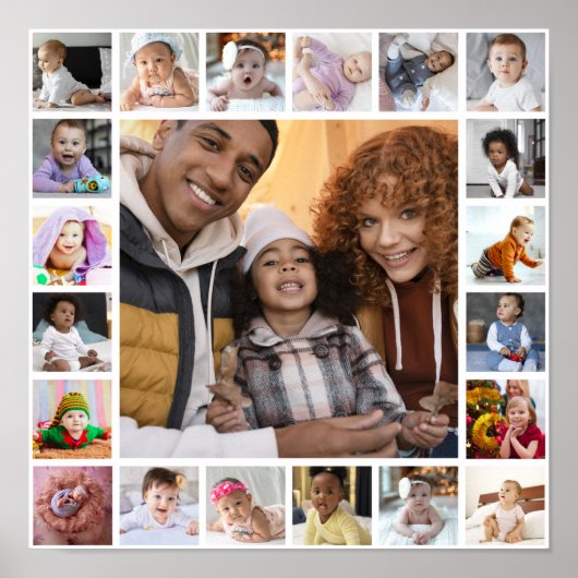 Entwerfen Sie Ihre eigene 21 FotoCollage Poster (Vorne)