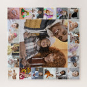 Entwerfen Sie Ihre eigene 21 FotoCollage Puzzle (Horizontal)