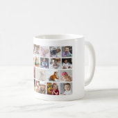 Entwerfen Sie Ihre eigene 22 FotoCollage Kaffeetasse (VorderseiteRechts)
