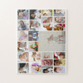 Entwerfen Sie Ihre eigene 25 FotoCollage Puzzle (Vertikal)