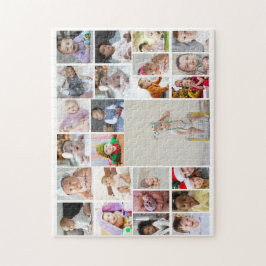 Entwerfen Sie Ihre eigene 25 FotoCollage Puzzle