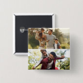 Entwerfen Sie Ihre eigene 2-FotoCollage Button (Vorne & Hinten)