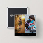 Entwerfen Sie Ihre eigene 2-FotoCollage Button (Vorne & Hinten)