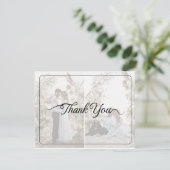 Entwerfen Sie Ihre eigene 2-Fotocollage Dankeskarte (Stehend Vorderseite)