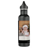 Entwerfen Sie Ihre eigene 2-FotoCollage Edelstahlflasche (Links)