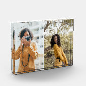 Entwerfen Sie Ihre eigene 2-FotoCollage Fotoblock (Links)